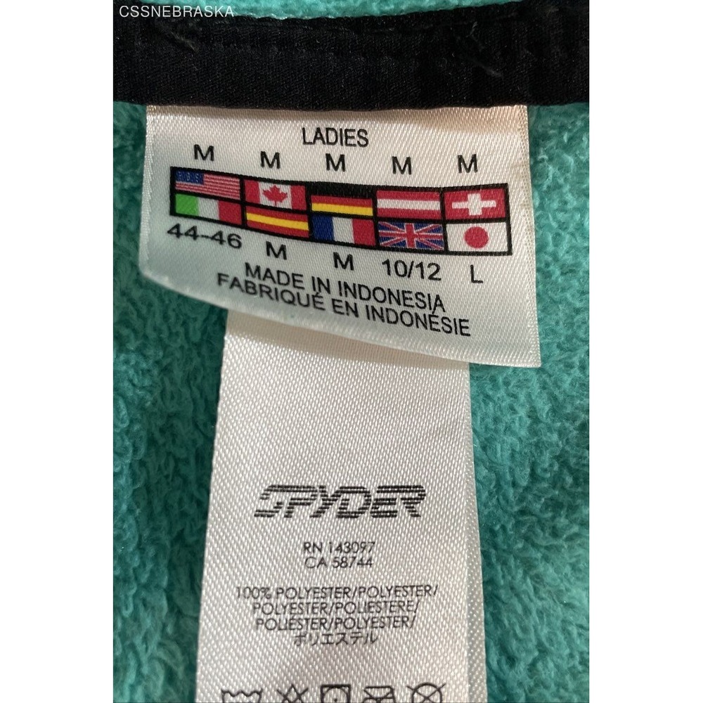 Spyder Turquoise Jacket - Size M - Picture 9 of 9